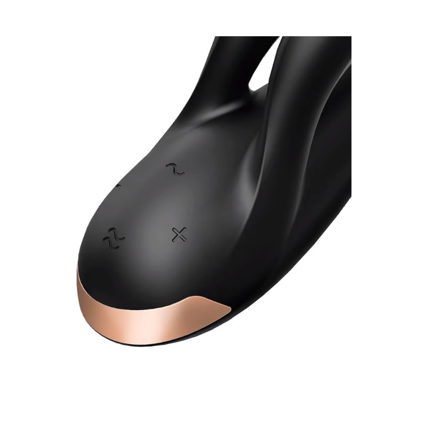 SATISFYER DOUBLE FLEX VIBRATOR BLACK