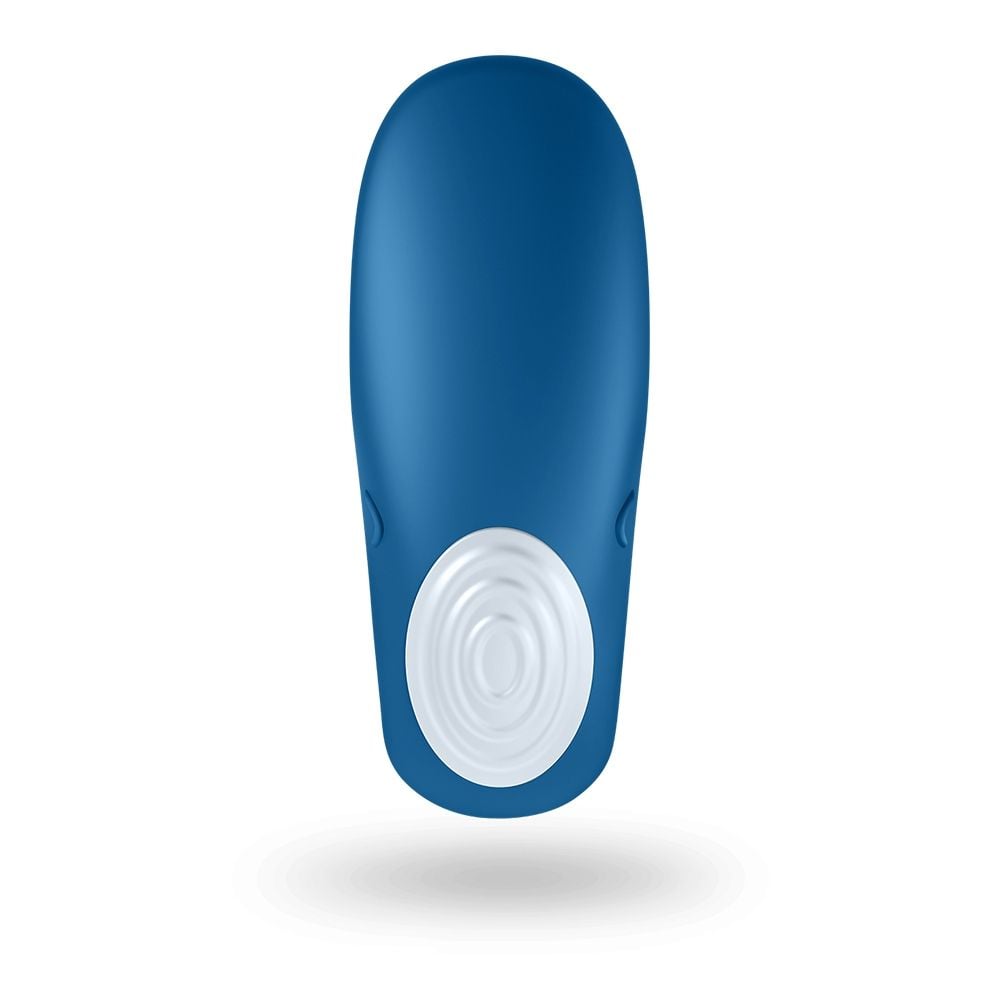 SATISFYER DOUBLE WHALE VIBRATOR BLUE