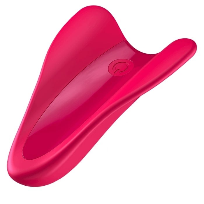 SATISFYER HIGH FLY FINGER VIBRATOR RED
