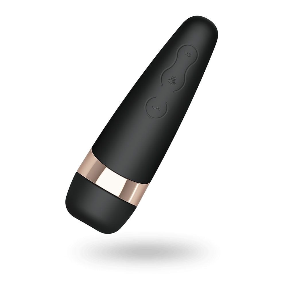 SATISFYER PRO 3 PLUS VIBRATOR BLACK/GOLD