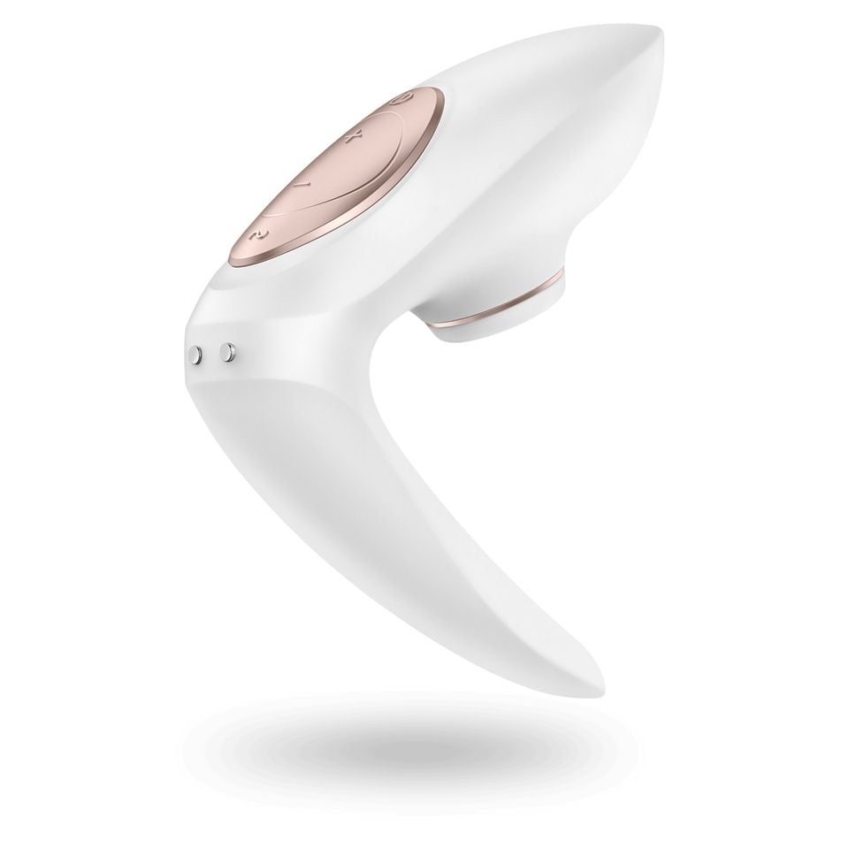 SATISFYER PRO 4 COUPLES VIBRATOR WHITE