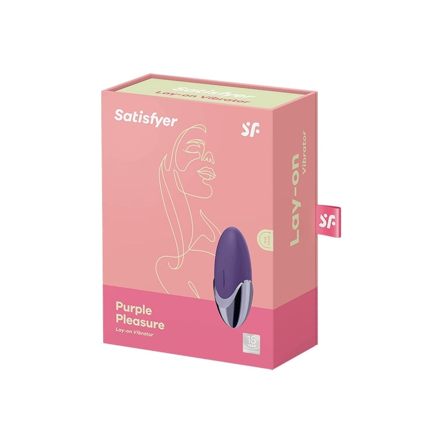 SATISFYER PURPLE PLEASURE VIBRATOR VIOLET