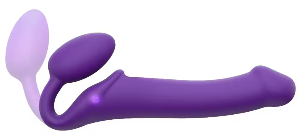 VIBRATING BENDABLE STRAP-ON