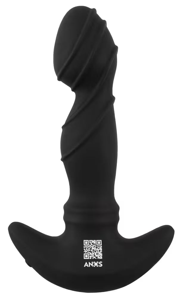 VIBRATING PROSTATE PLUG WITH MOVING RINGS