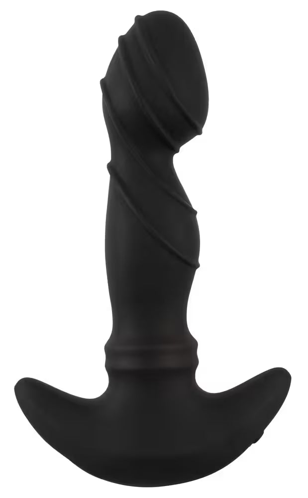 VIBRATING PROSTATE PLUG WITH MOVING RINGS