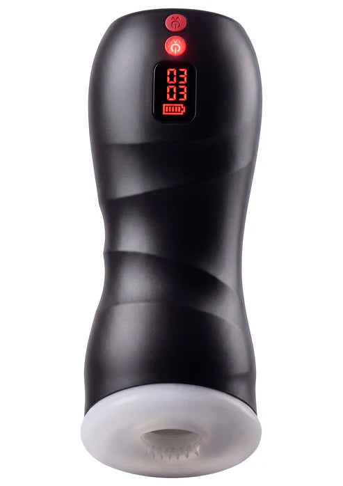 VIBRATING TWIN TURBO MASTURBATOR