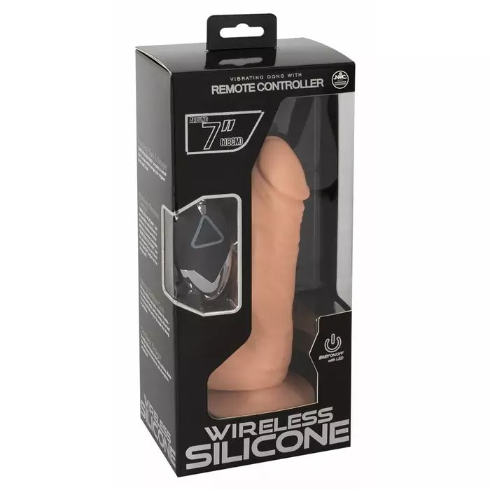 VIBRATOR NMC SILICONE WIRELESS 7 INCH