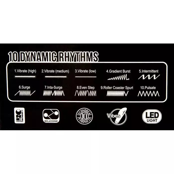 VIBRATOR NMC SILICONE WIRELESS 7 INCH