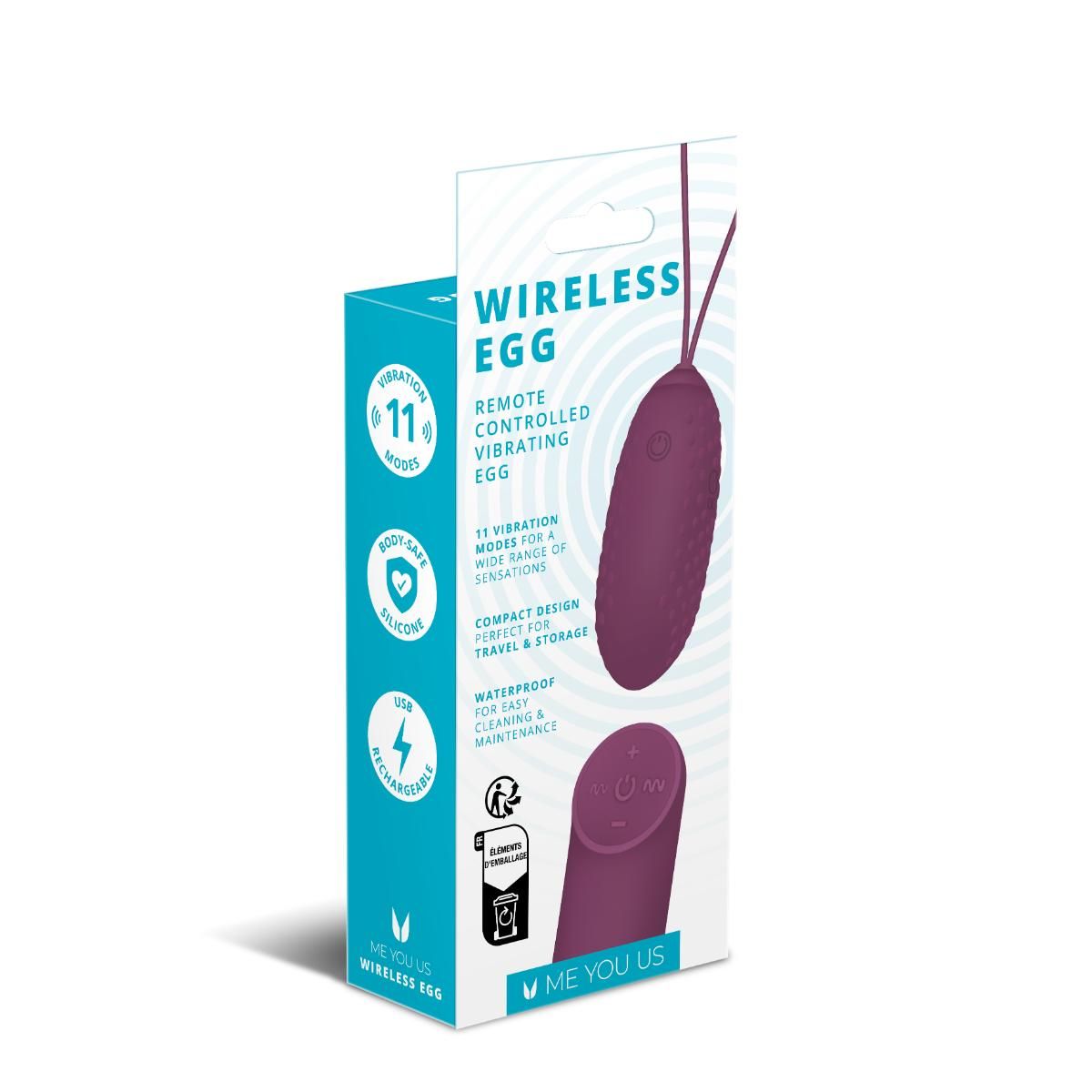 WIRELESS EGG VIBRATOR - ME YOU US