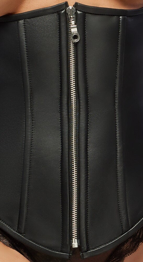 LEATHER CORSET