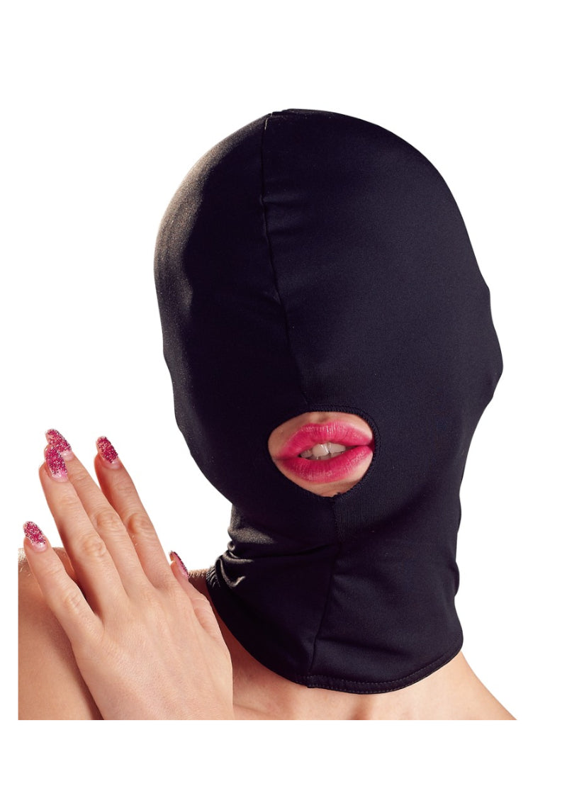 HEAD MASK WITH MOUTH OPENING