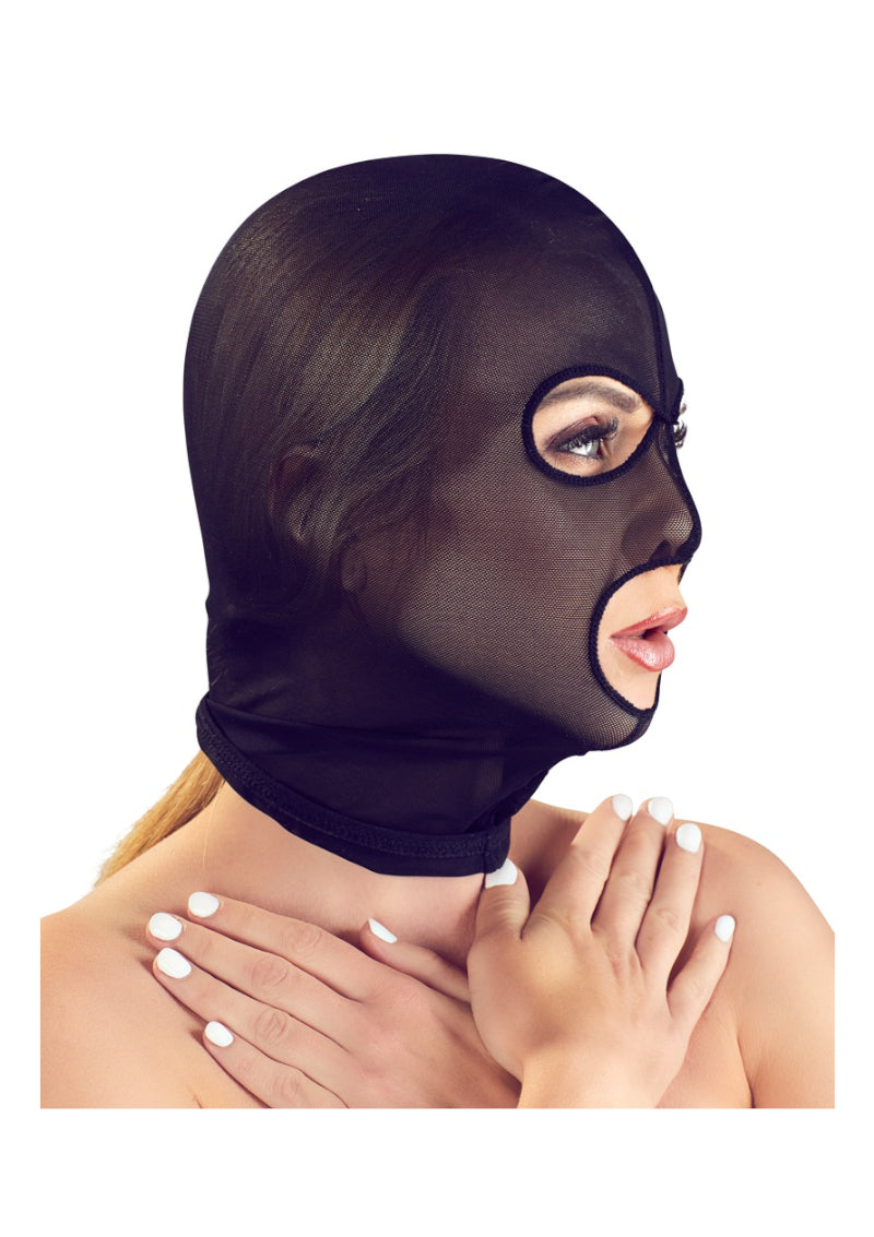 SEMI-TRANSPARENT HEAD MASK