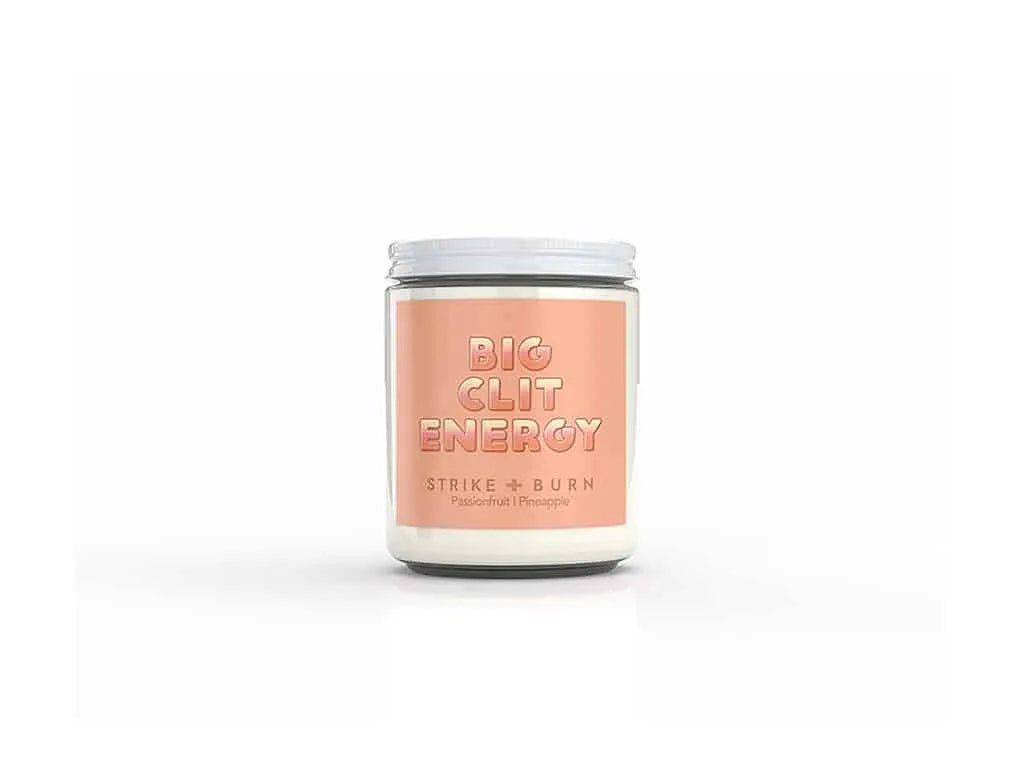 BIG CLIT ENERGY CANDLE | PASSIONFRUIT & PINEAPPLE