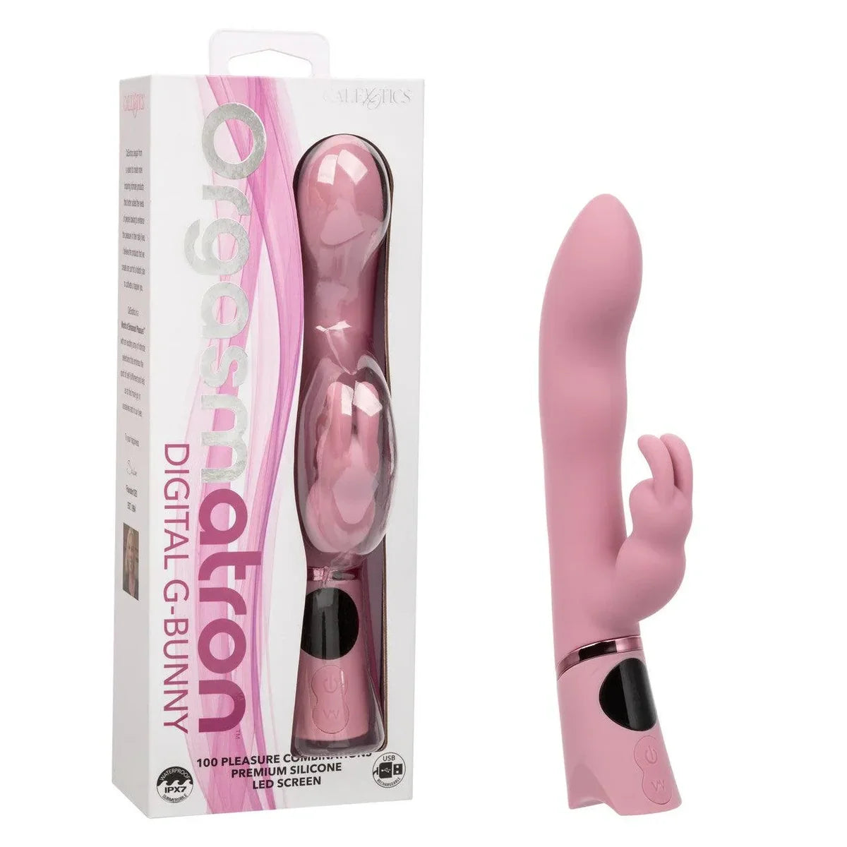 ORGASMATRON DIGITAL G-BUNNY SILICONE RABBIT
