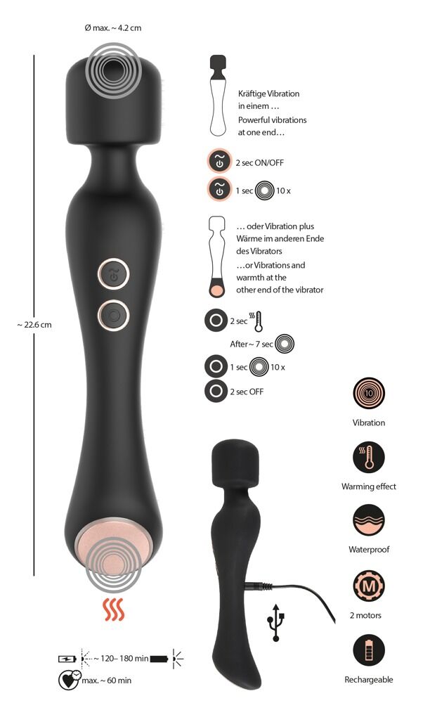 WARMING WAND VIBRATOR