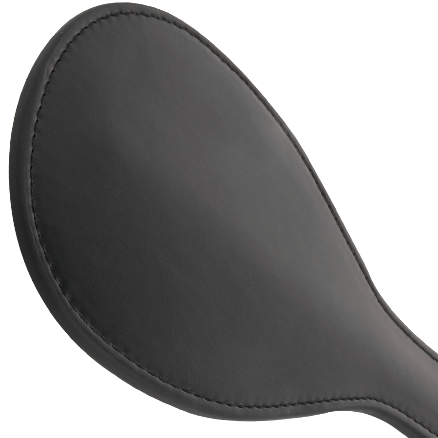 BLACK ROUNDED FETISH PADDLE