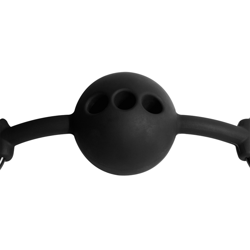 BREATHABLE SILICONE BALL GAG