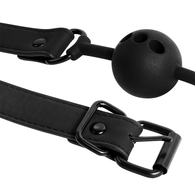 BREATHABLE SILICONE BALL GAG