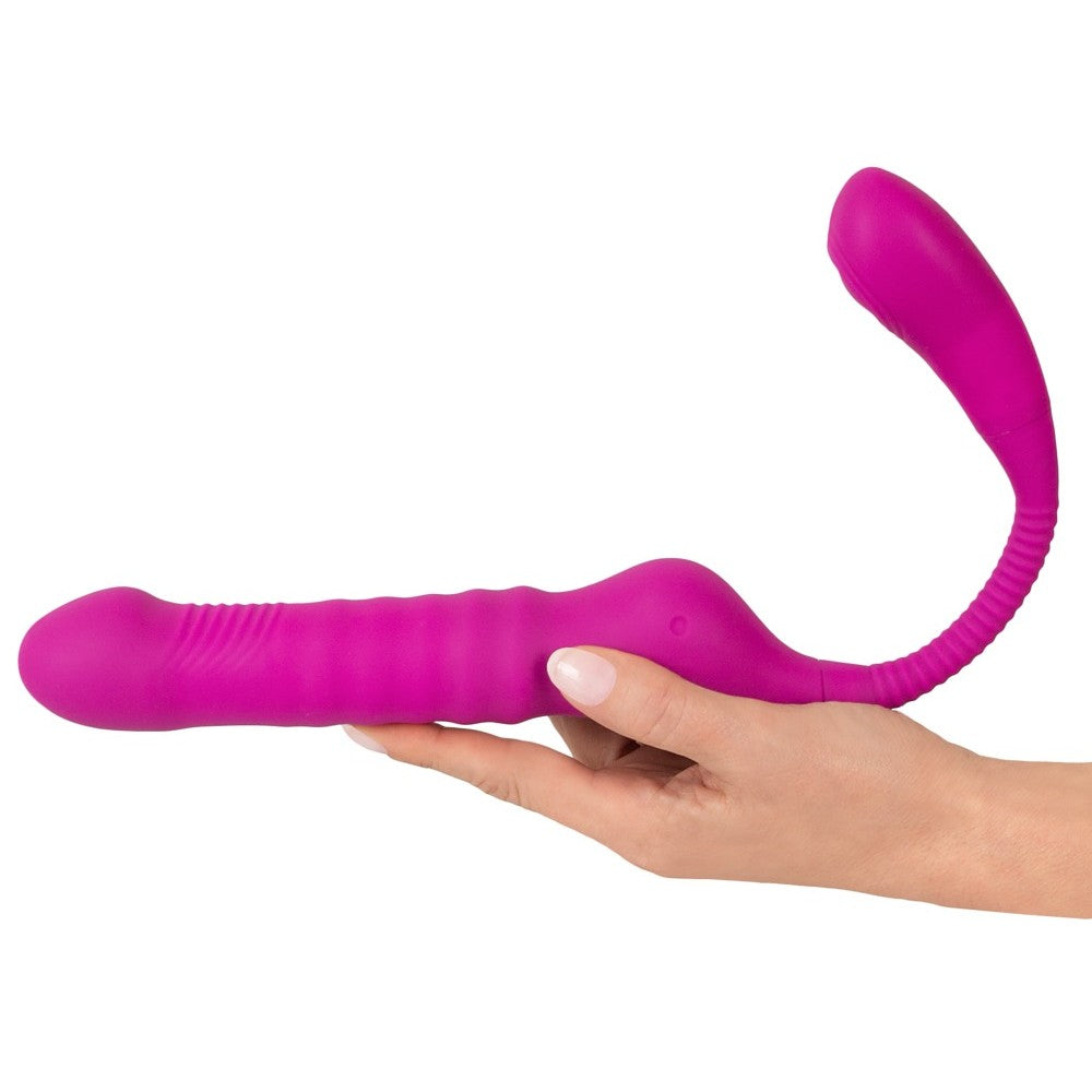 3 FUNCTION VIBRATOR WITH BENDABLE ARM
