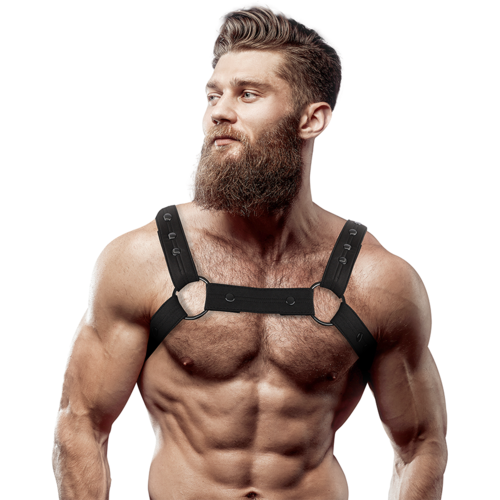 CHEST SPORTS HARNESS ADJUSTABLE NEOPRENE MEN