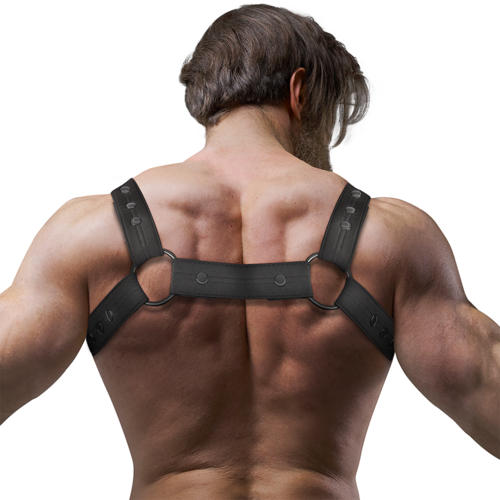 CHEST SPORTS HARNESS ADJUSTABLE NEOPRENE MEN