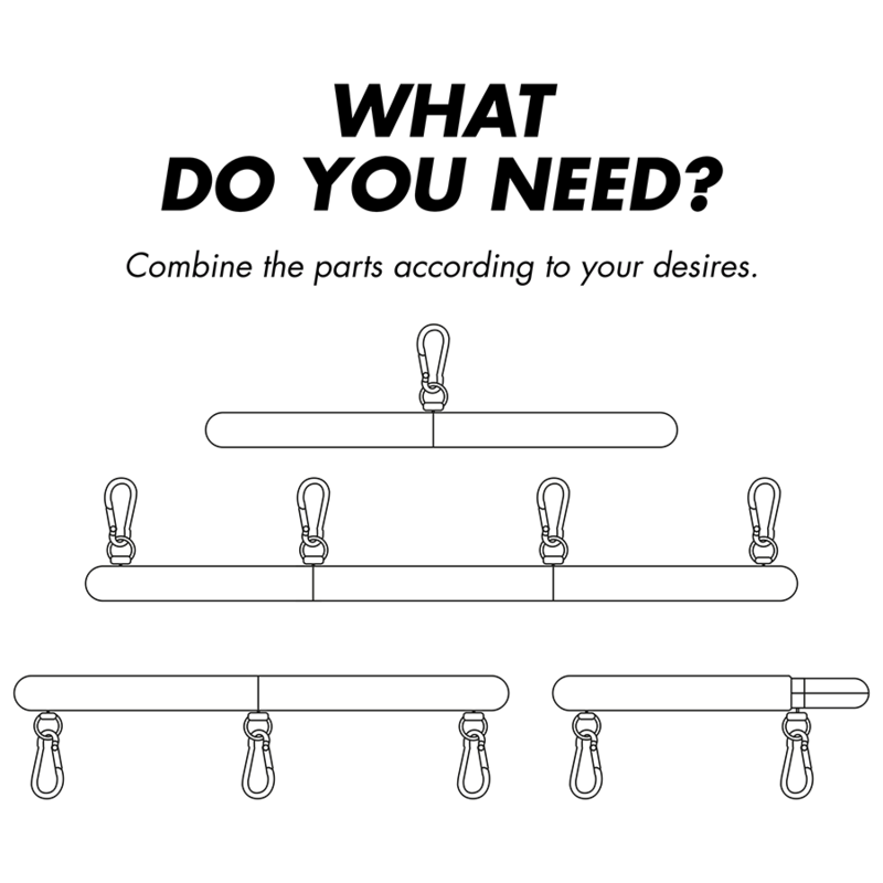 ADJUSTABLE SPREADER BAR 4 PIECES