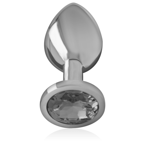 ALUMINUM PLUG WITH GLASS - SIZE M