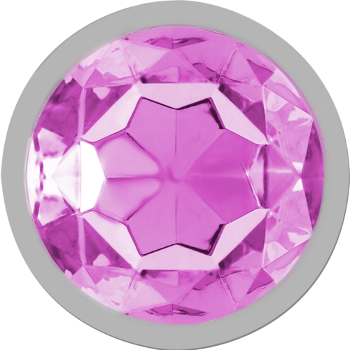 ALUMINUM PLUG WITH GLASS - SIZE S