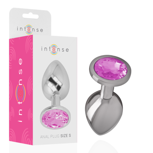ALUMINUM PLUG WITH GLASS - SIZE S