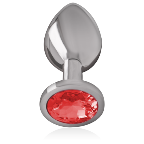 ALUMINUM PLUG WITH GLASS - SIZE S