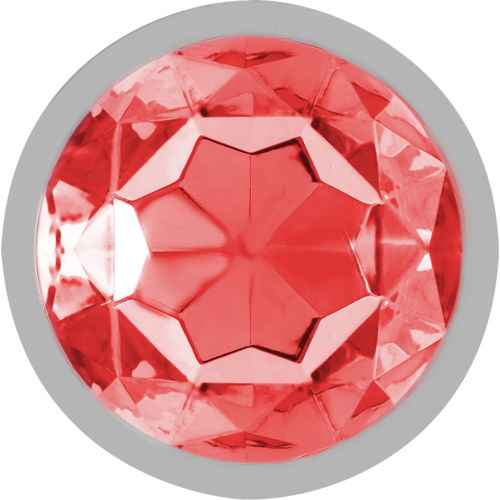 ALUMINUM PLUG WITH GLASS - SIZE S