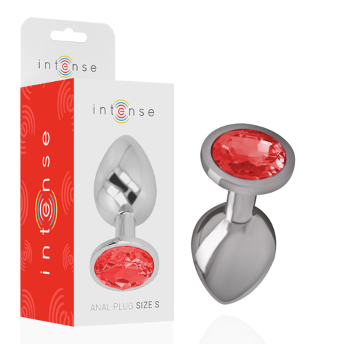 ALUMINUM PLUG WITH GLASS - SIZE S