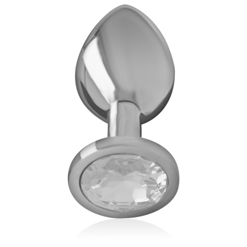 ALUMINUM PLUG WITH GLASS - SIZE M