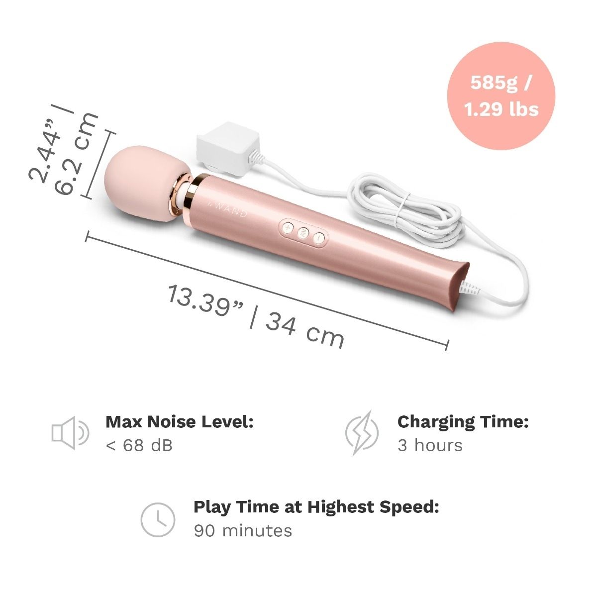 POWERFUL PETITE PLUG-IN MASSAGER