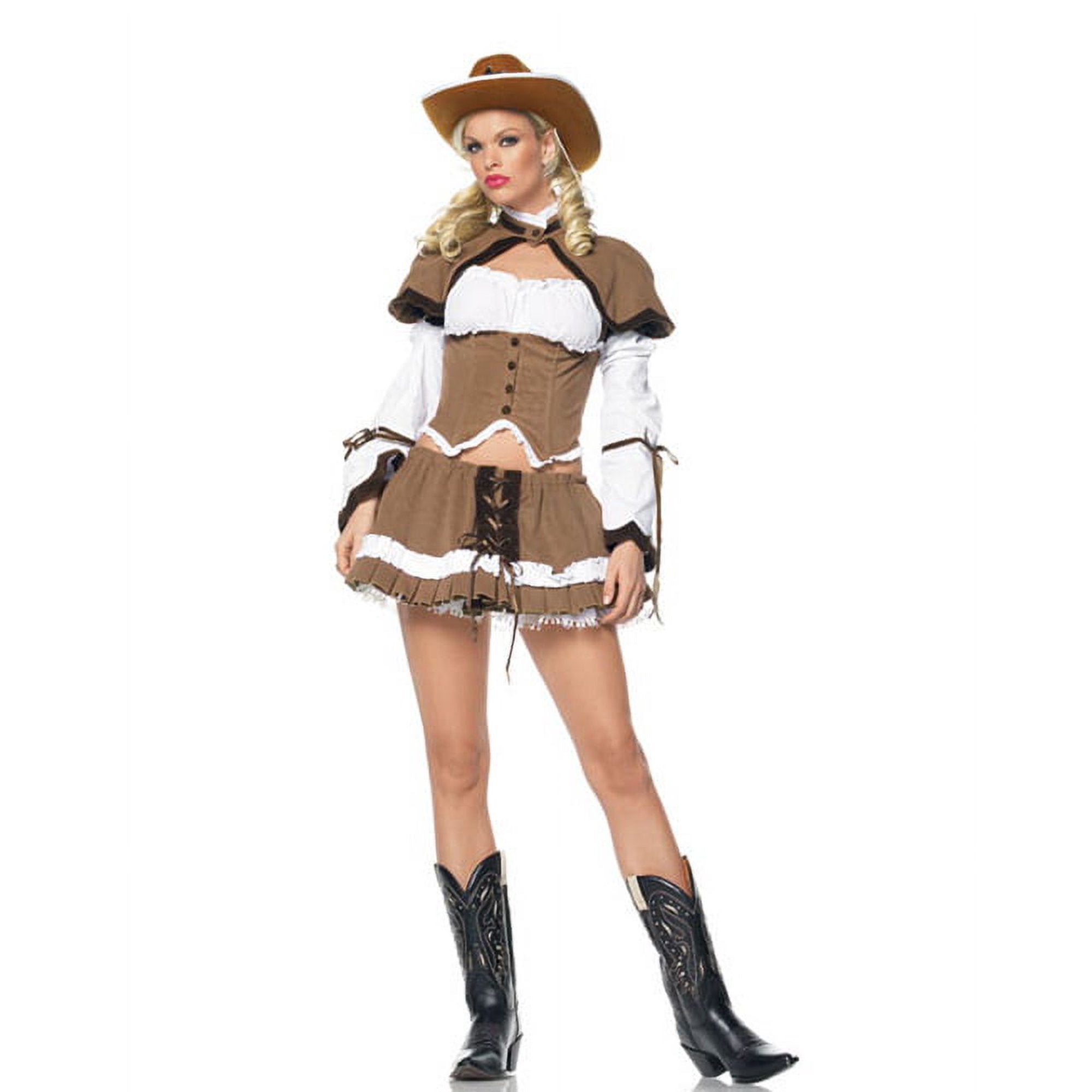 COWGIRL SHERIFF 4PC