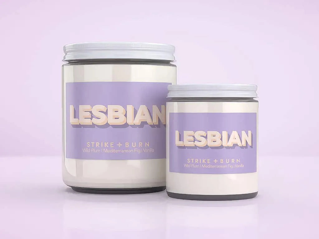 LESBIAN CANDLE | SWEET FIG & VANILLA