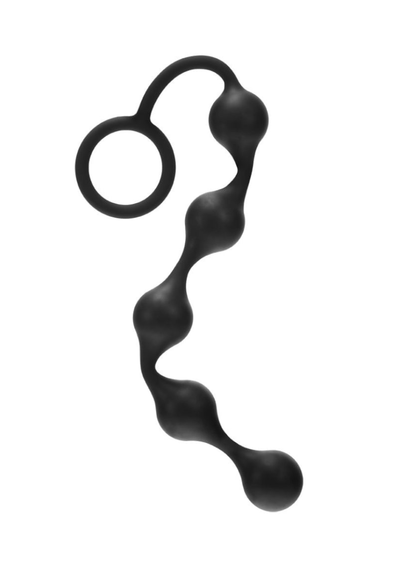 ONYX SILICONE ANAL BEADS