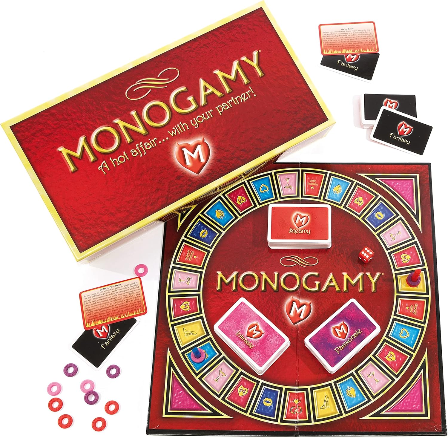 MONOGAMY GAME BOARD - SPANISH