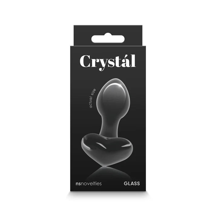 HEART SHAPPED CRYSTAL BUTT PLUG