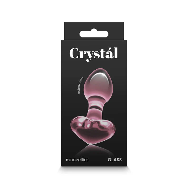 HEART SHAPPED CRYSTAL BUTT PLUG