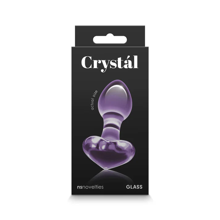 HEART SHAPPED CRYSTAL BUTT PLUG