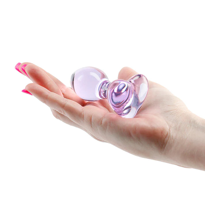 HEART SHAPPED CRYSTAL BUTT PLUG