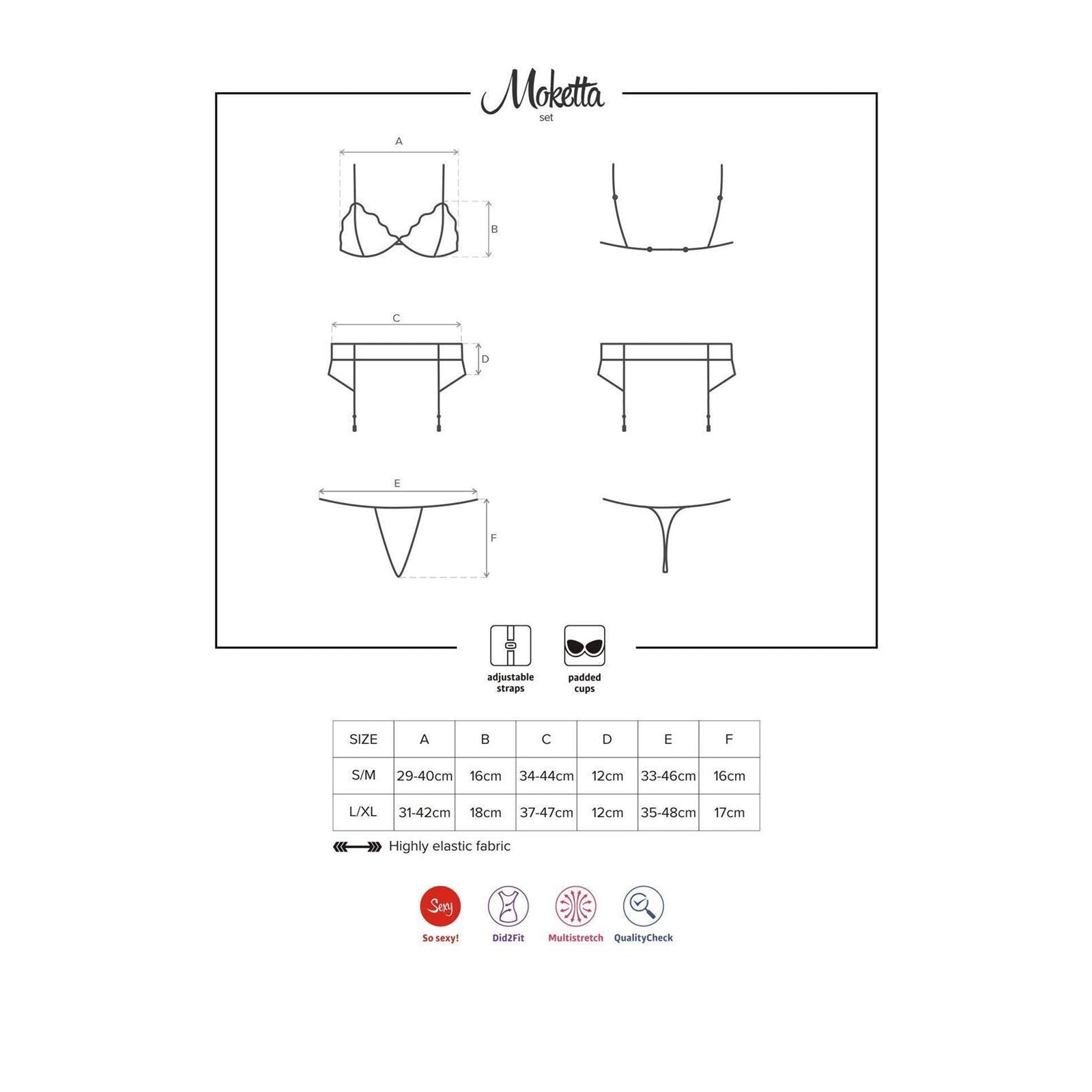 MOKETTA LINGERIE SET