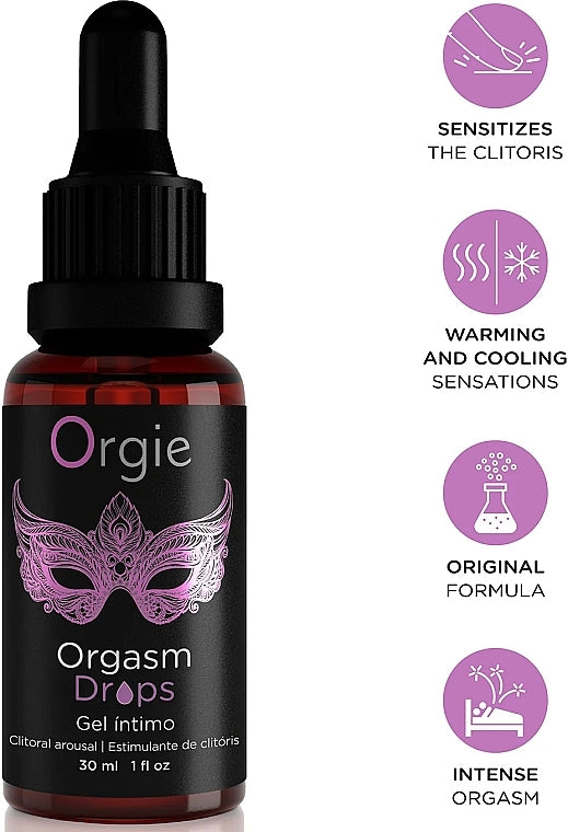 ORGASM DROPS - CLITORAL AROUSAL 30 ml