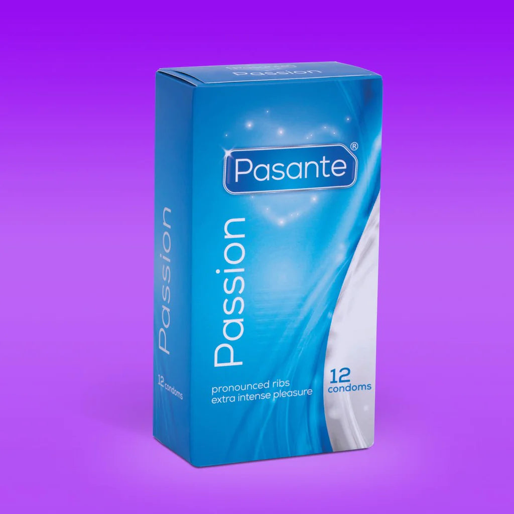 PASSION RIBBED CONDOMS