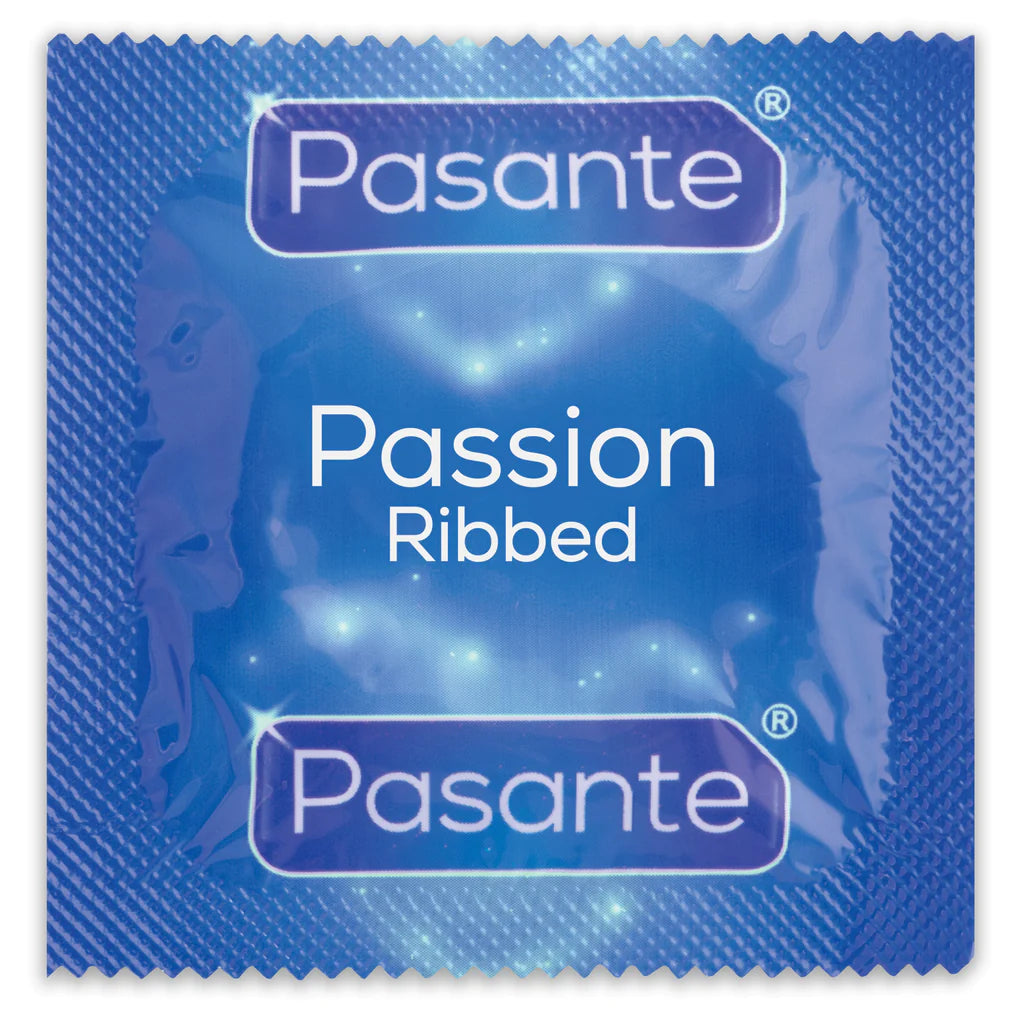 PASSION RIBBED CONDOMS