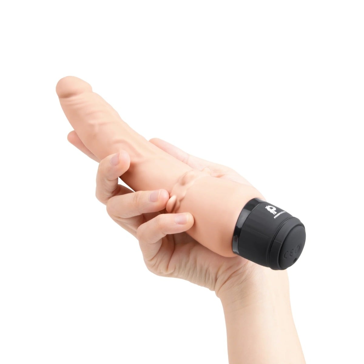 POWERCOCKS 7" SLIM ANAL REALISTIC VIBRATOR