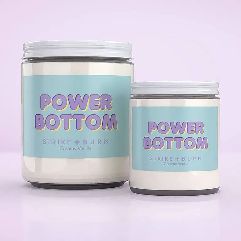 POWER BOTTOM CANDLE | CREAMY VANILLA