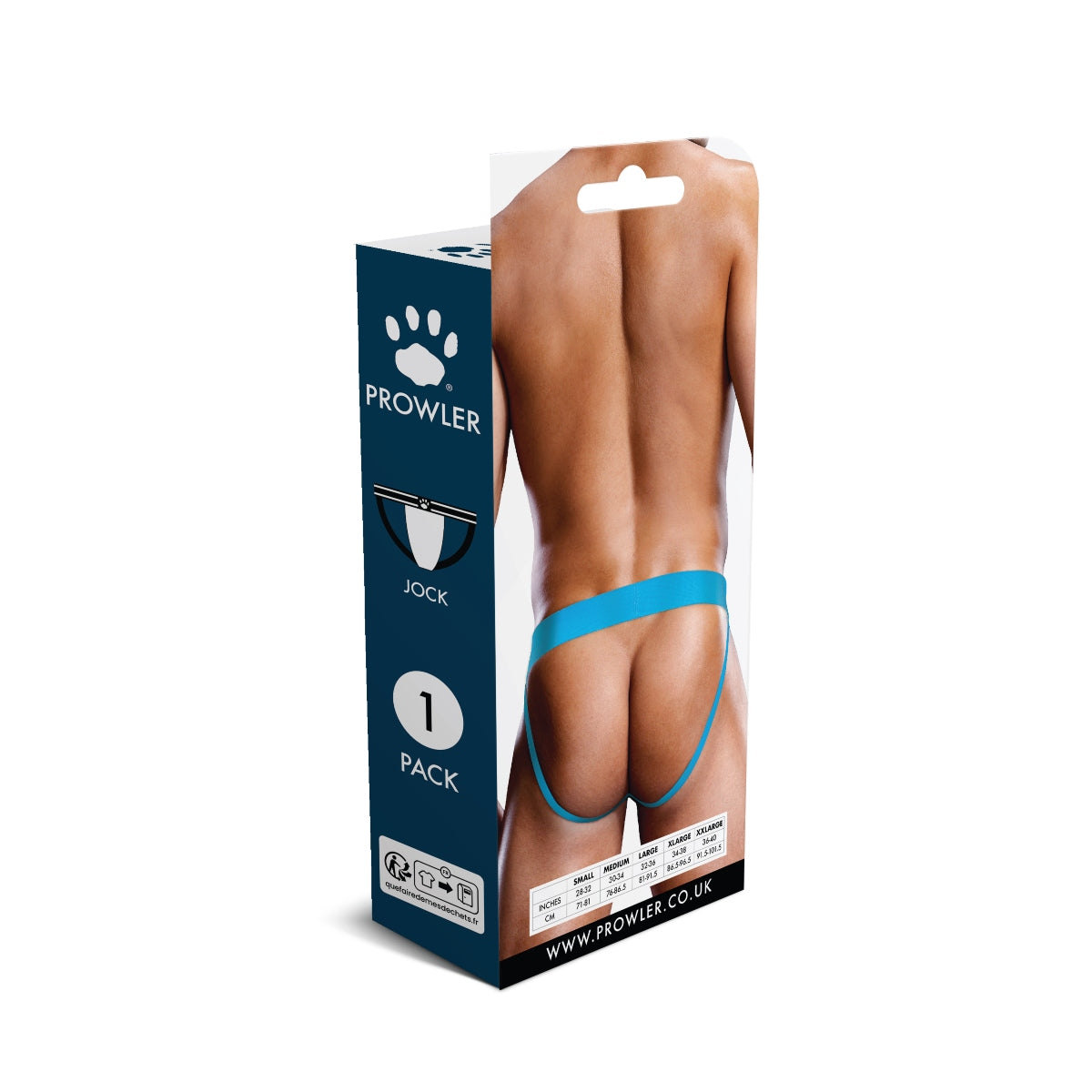 PROWLER LACE JOCK STRAP NEON BLUE