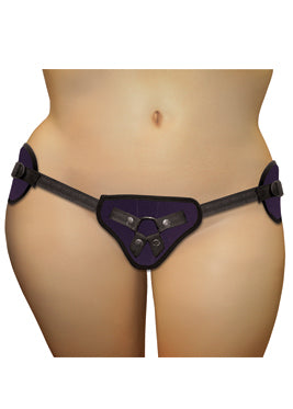 PURPLE STRAP-ON - PLUS SIZE